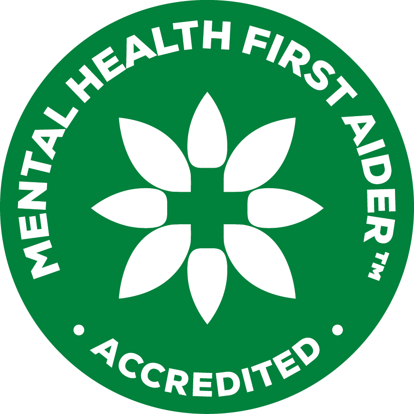 Creativity Aced is Mental Health First Aider Accredited